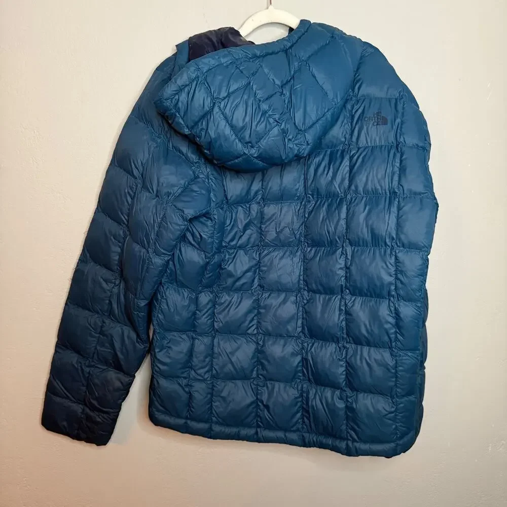 The North Face Mens Thermoball Eco Puffer Jacket Coat Blue‎ Size Large